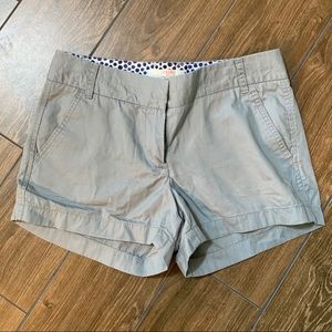 JCrew chino shorts